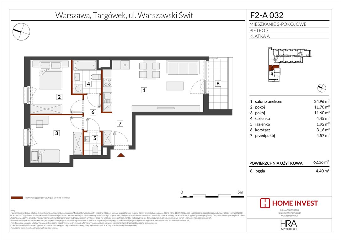 Nowe mieszkanie trzypokojowe Warszawski Świt Etap XIV Warszawa, ul. Warszawski Świt  62m2 Foto 1