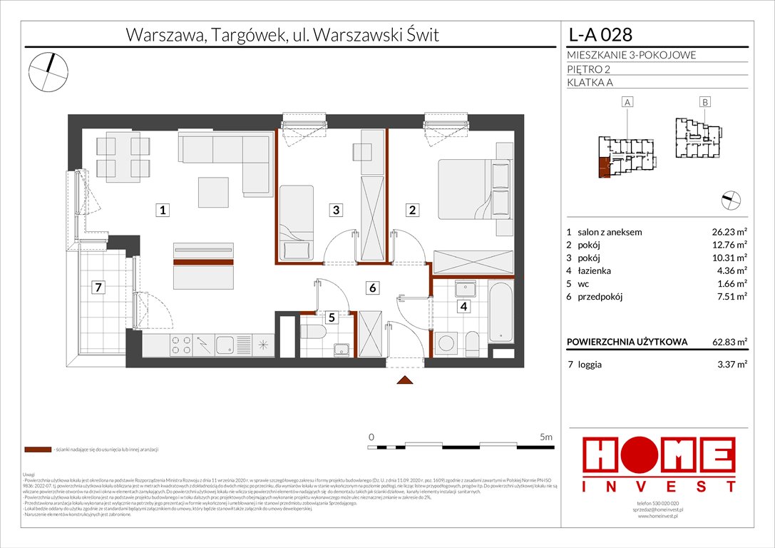 Nowe mieszkanie trzypokojowe Warszawski Świt Etap XII Warszawa, Targówek, ul. Warszawski Świt  63m2 Foto 1