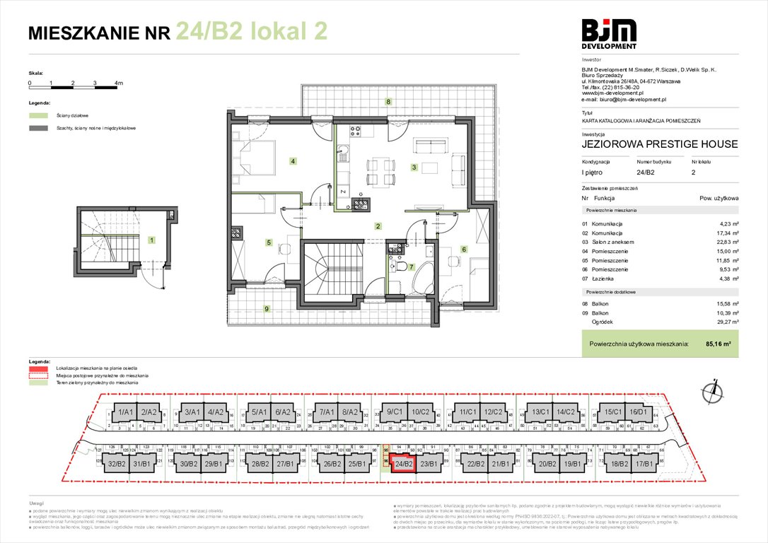 Nowe mieszkanie czteropokojowe  JEZIOROWA PRESTIGE HOUSE Warszawa, Wawer, Jeziorowa  85m2 Foto 1