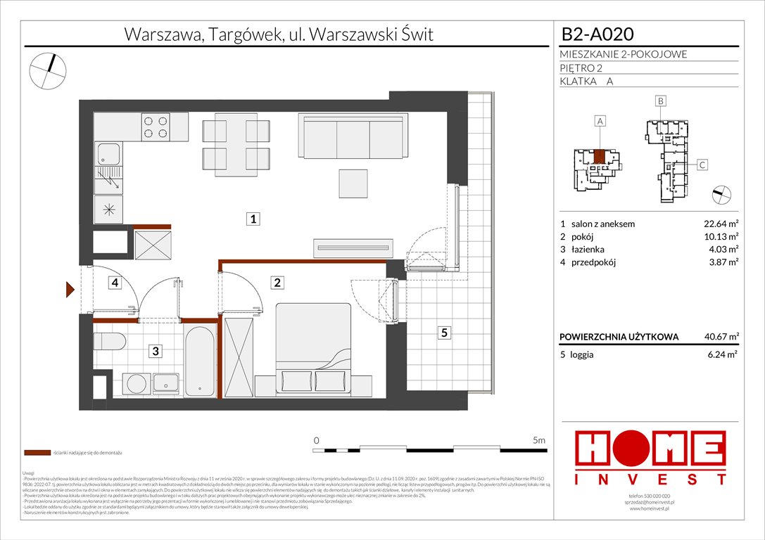 Nowe mieszkanie dwupokojowe Warszawski Świt Etap IX Warszawa, Targówek, ul. Warszawski Świt 12  41m2 Foto 1