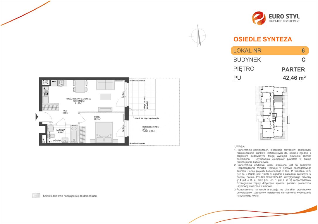 mieszkanie na sprzedaż 42m2 mieszkanie Gdańsk, Piecki - Migowo, Piekarnicza