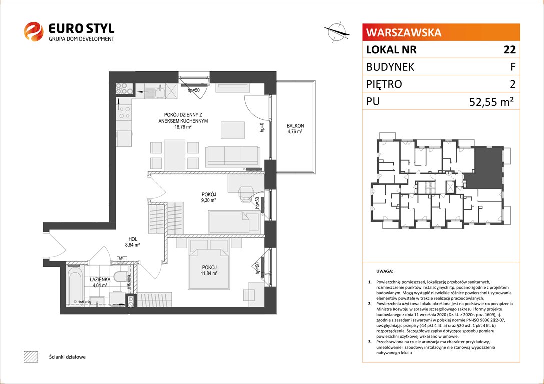 mieszkanie na sprzedaż 53m2 mieszkanie Gdańsk, Warszawska