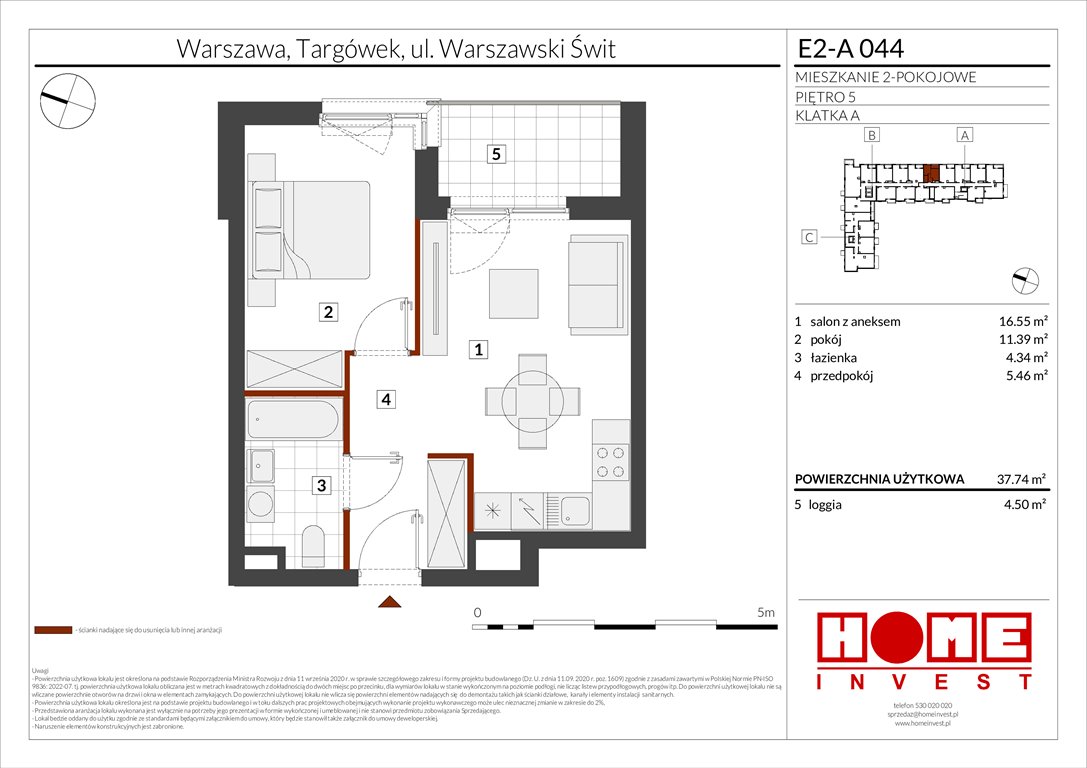 Nowe mieszkanie dwupokojowe Warszawski Świt Etap XI Warszawa, Targówek, ul. Warszawski Świt  38m2 Foto 1