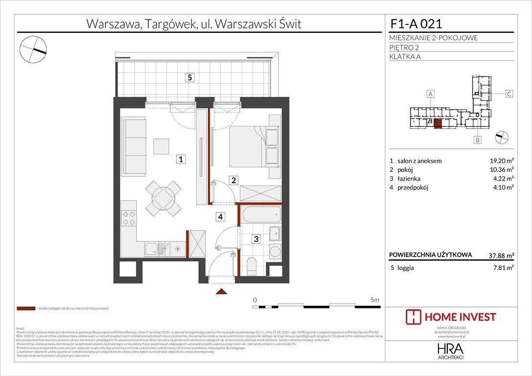 Nowe mieszkanie dwupokojowe Warszawski Świt Etap XIII Warszawa, ul. Warszawski Świt  38m2 Foto 1