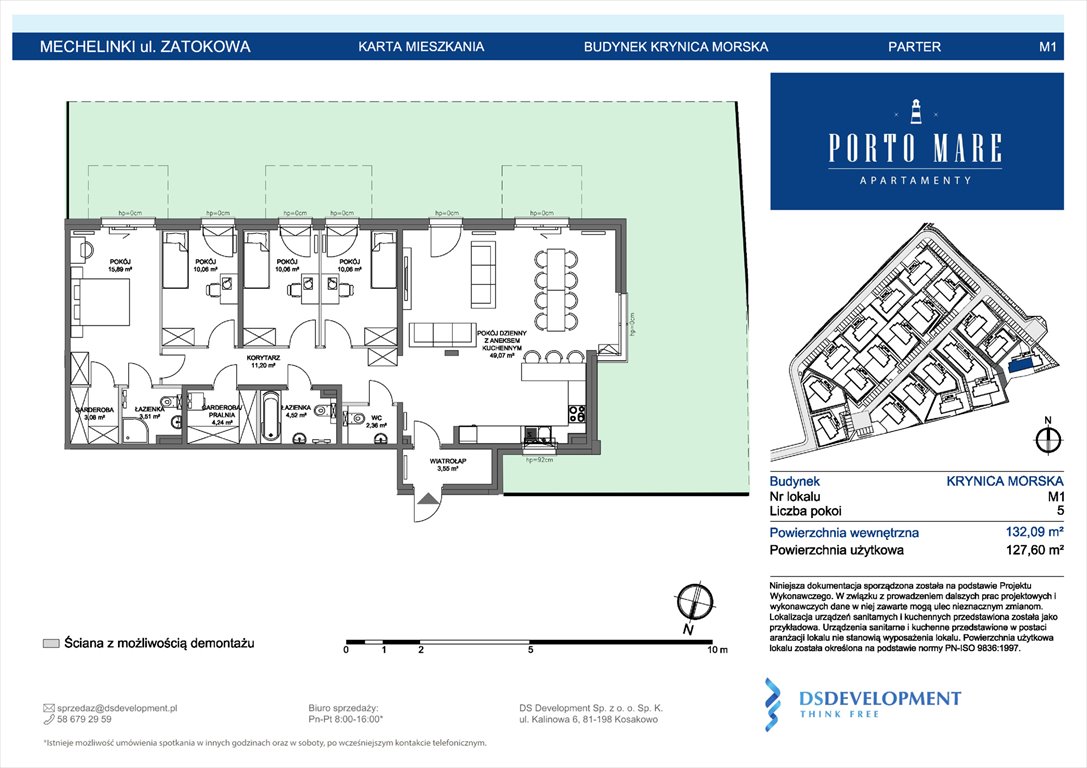 Nowe mieszkanie Apartamenty Porto Mare Mechelinki, Zatokowa 6  128m2 Foto 1