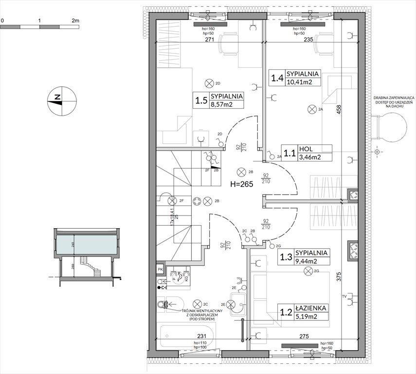 dom na sprzedaż 75m2 dom Łódź, Mały Skręt
