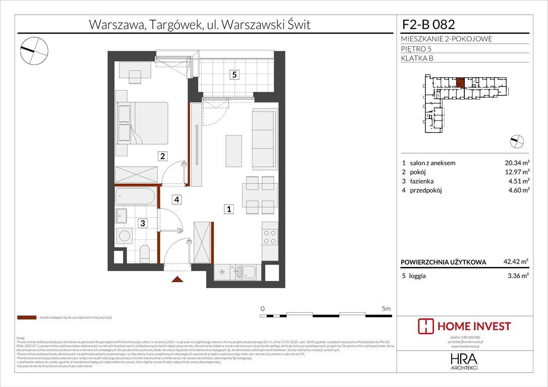 Nowe mieszkanie dwupokojowe Warszawski Świt Etap XIV Warszawa, ul. Warszawski Świt  42m2 Foto 1