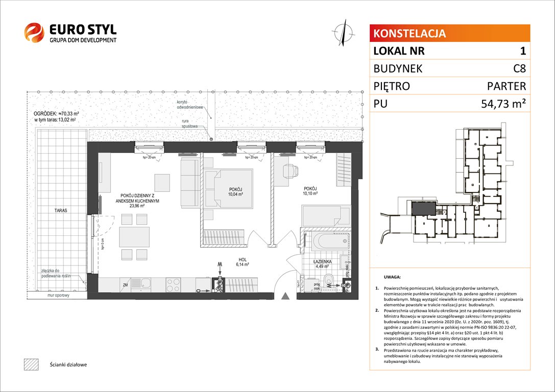 mieszkanie na sprzedaż 55m2 mieszkanie Gdynia, Pogórze, Paderewskiego