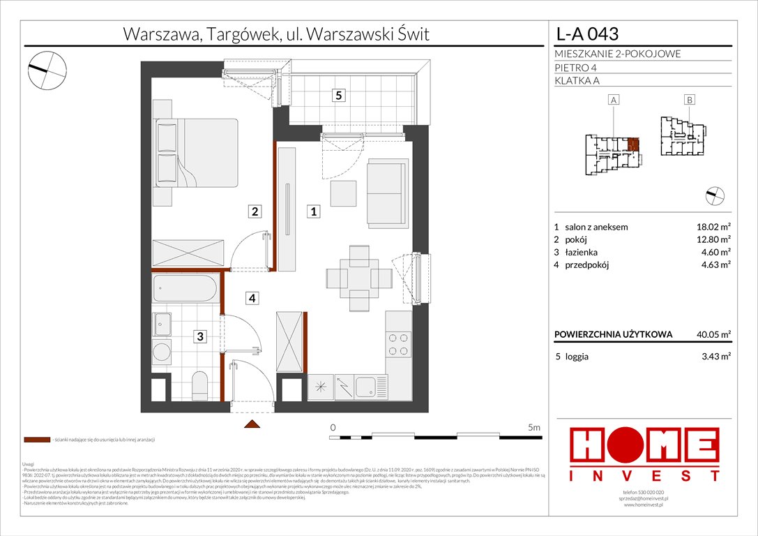 Nowe mieszkanie dwupokojowe Warszawski Świt Etap XII Warszawa, Targówek, ul. Warszawski Świt  40m2 Foto 1