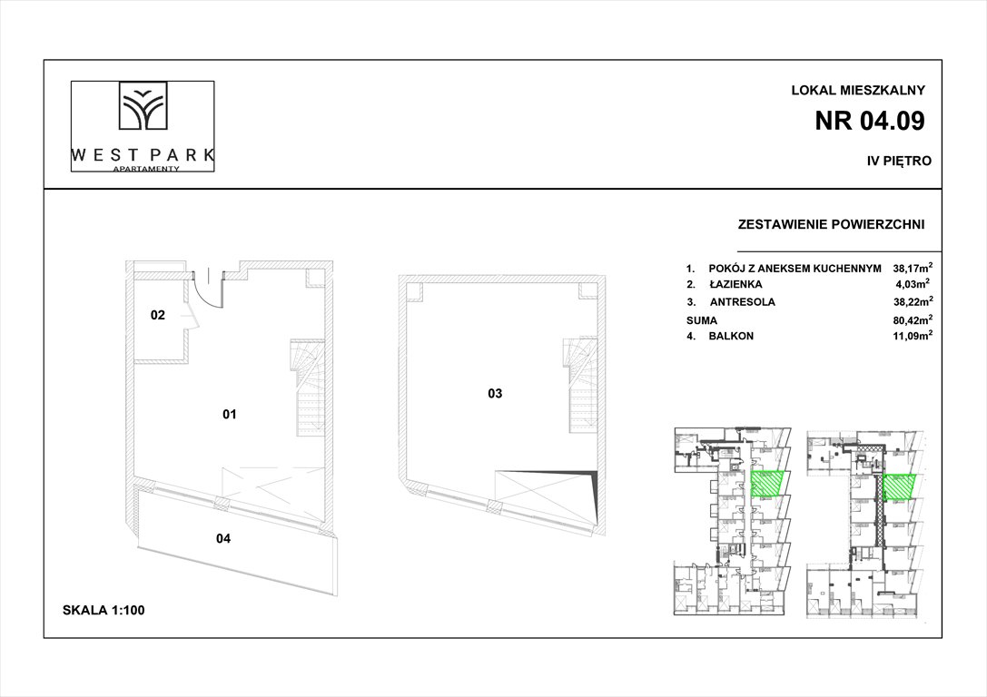 Nowe mieszkanie WEST PARK APARATAMENTY Kołobrzeg, Wylotowa 6  42m2 Foto 1