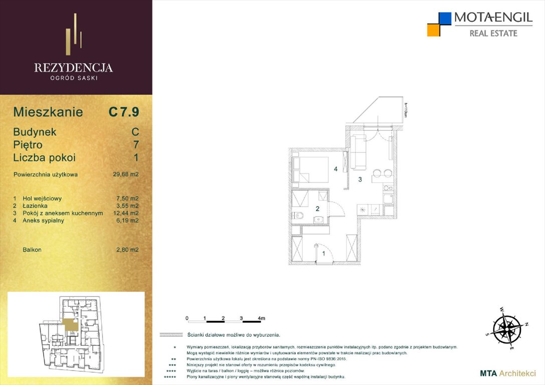 mieszkanie na sprzedaż 30m2 mieszkanie Lublin, Śródmieście, Jasna i Wieniawska