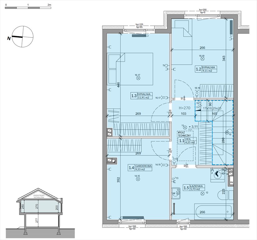 Nowy dom Ogrody Przyjaciół 5 Warszawa, Białołęka, Inna 4  81m2 Foto 1