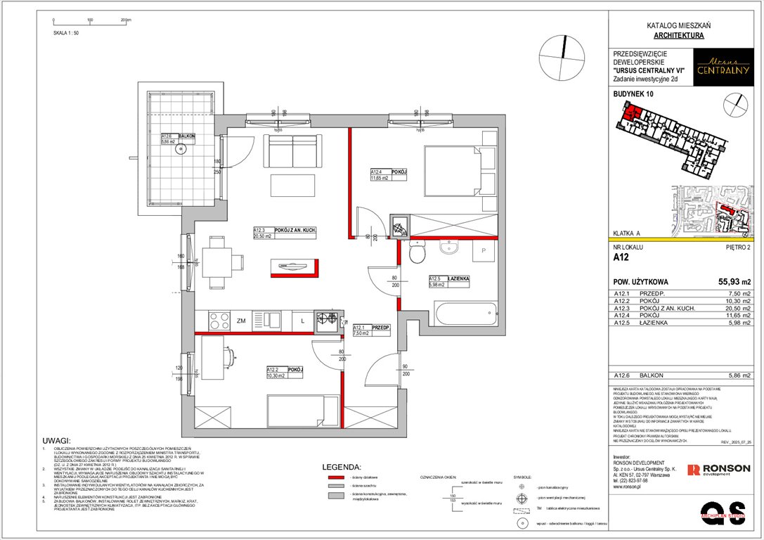 Nowe mieszkanie trzypokojowe URSUS CENTRALNY Warszawa, Ursus, ul. Gierdziejewskiego 23  56m2 Foto 1