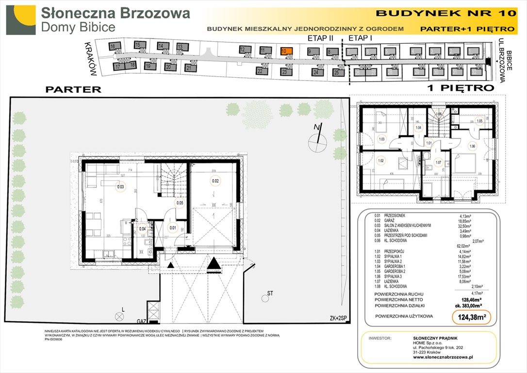 Nowe mieszkanie czteropokojowe  Słoneczna Brzozowa Bibice  124m2 Foto 1