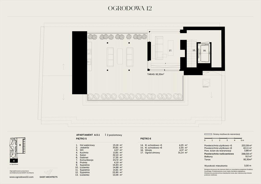 Nowe mieszkanie Apartamentowiec Ogrodowa 12 Poznań, Ogrodowa 12  264m2 Foto 1