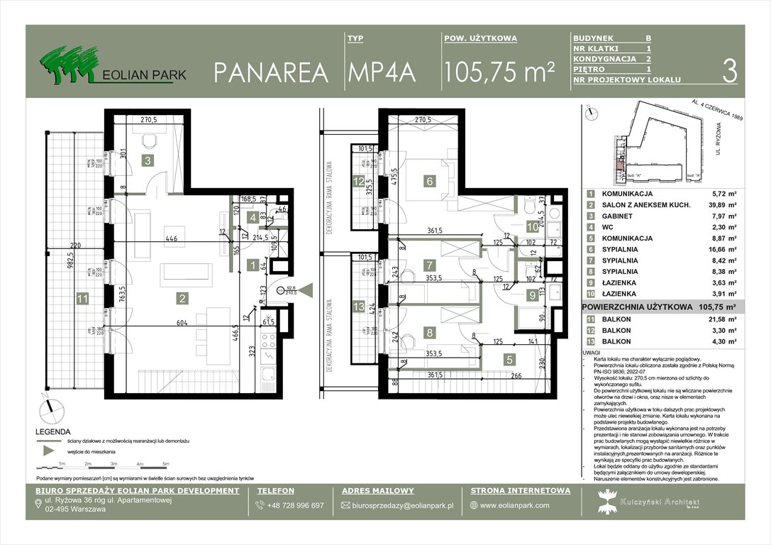 Nowe mieszkanie PANAREA Warszawa, Ursus, Ryżowa  106m2 Foto 1