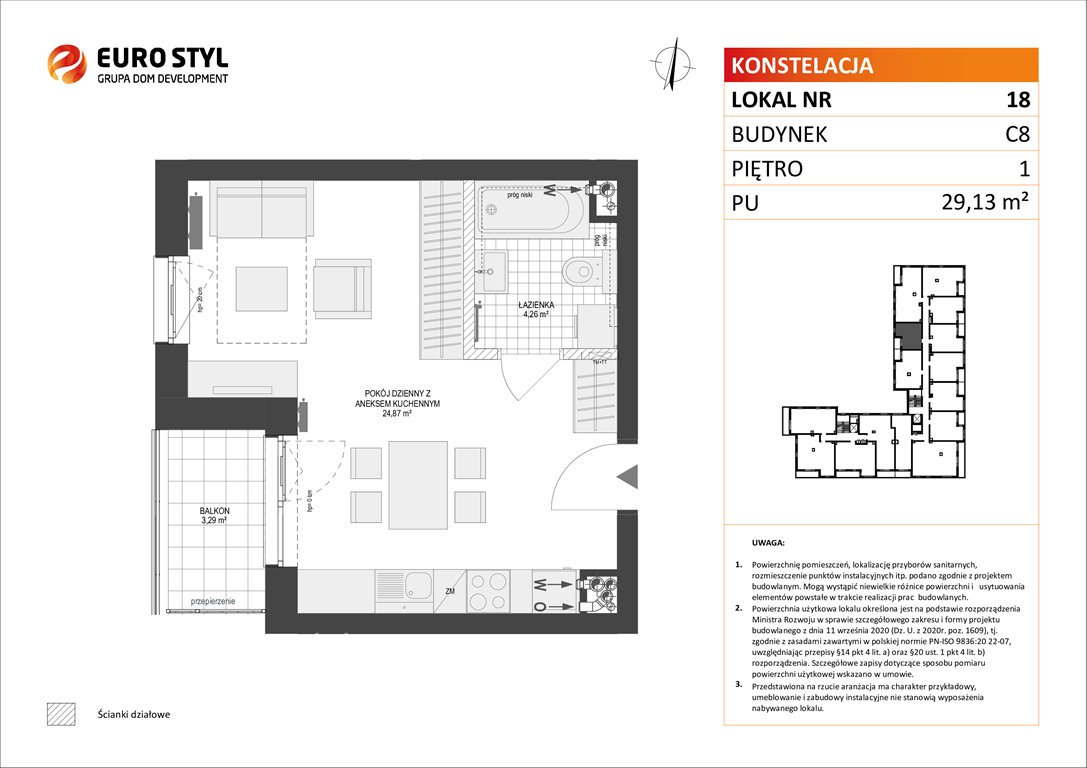 mieszkanie na sprzedaż 29m2 mieszkanie Gdynia, Pogórze, Paderewskiego