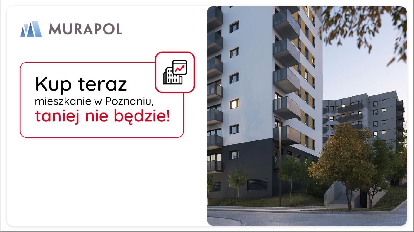 Nowe mieszkanie czteropokojowe  Murapol Zielony Żurawiniec Poznań, ul. Sielawy  83m2 Foto 1