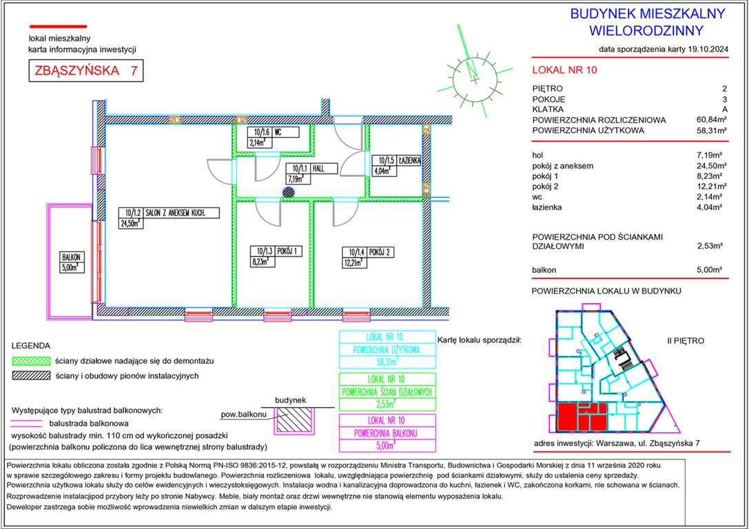 Nowe mieszkanie trzypokojowe Apartamenty Przystań Włochy Warszawa, Włochy, ul. Zbąszyńska 7  58m2 Foto 1