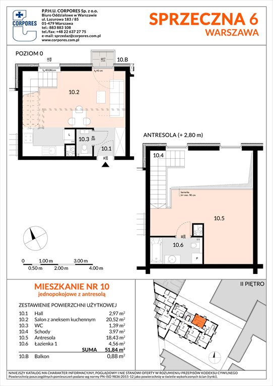 Nowa kawalerka Sprzeczna 6 Warszawa, Praga Północ, Sprzeczna 6  52m2 Foto 1