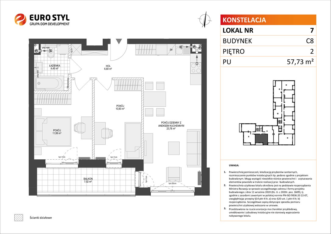 mieszkanie na sprzedaż 58m2 mieszkanie Gdynia, Pogórze, Paderewskiego