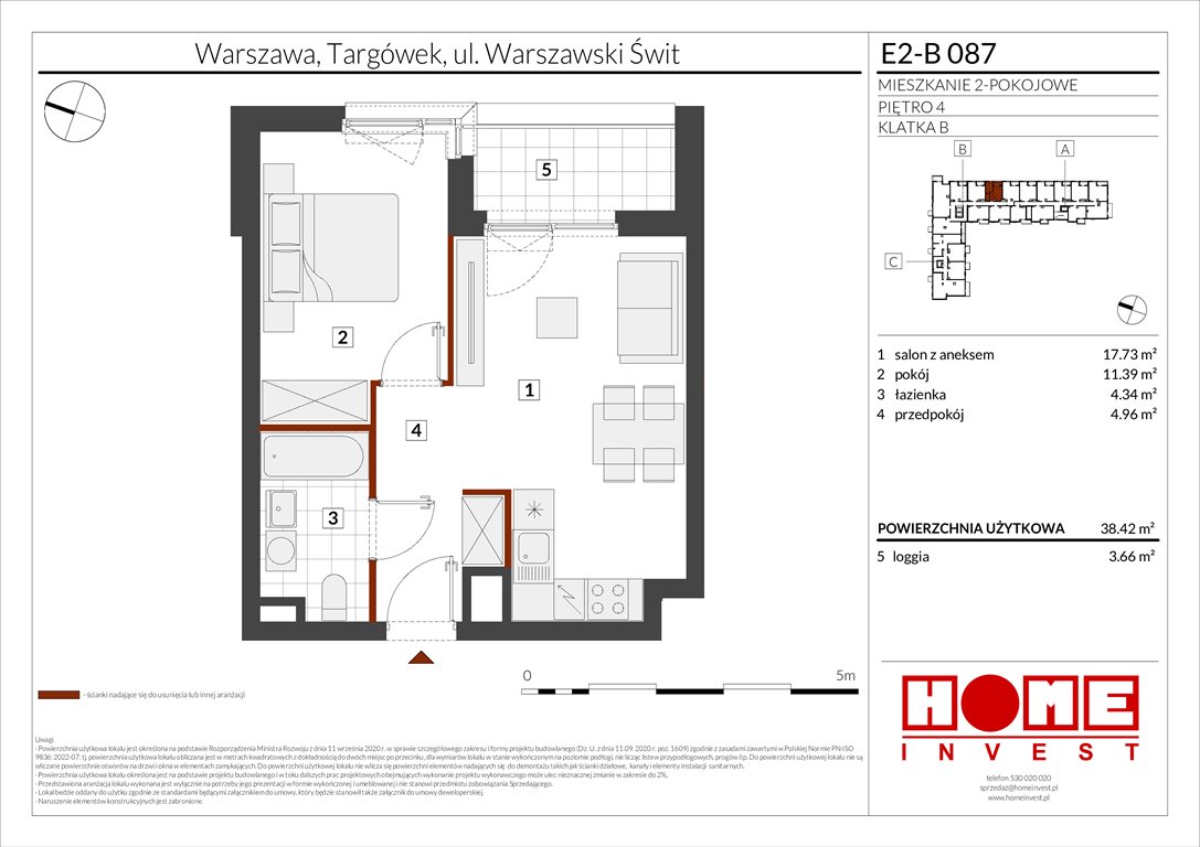 Nowe mieszkanie dwupokojowe Warszawski Świt Etap XI Warszawa, Targówek, ul. Warszawski Świt  38m2 Foto 1