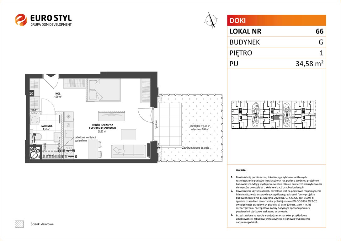 mieszkanie na sprzedaż 35m2 mieszkanie Gdańsk, Śródmieście, ks. Jerzego Popiełuszki/Rybaki Górne