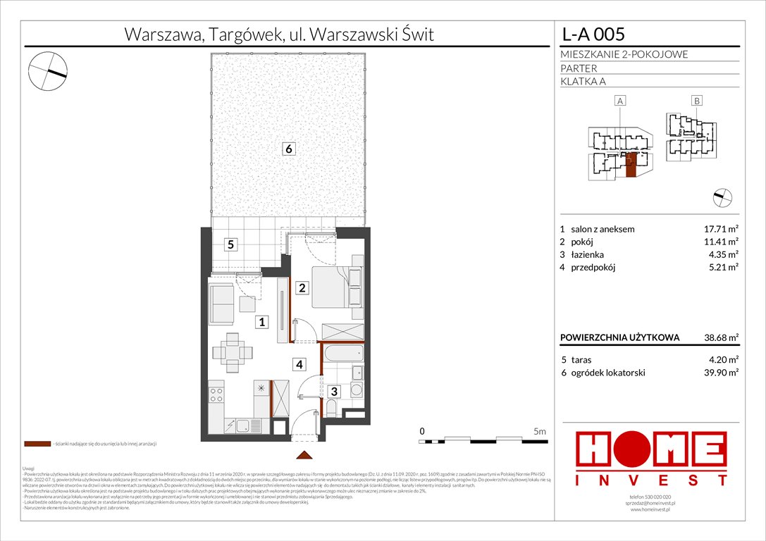 Nowe mieszkanie dwupokojowe Warszawski Świt Etap XII Warszawa, Targówek, ul. Warszawski Świt  39m2 Foto 1