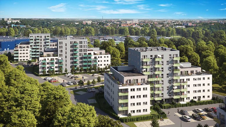 Nowe mieszkanie trzypokojowe Murapol Osiedle Parkowe Gliwice, ul. Kozielska  48m2 Foto 3