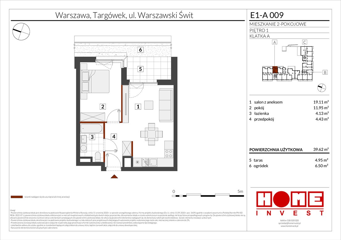 Nowe mieszkanie dwupokojowe Warszawski Świt Etap X Warszawa, Targówek, ul. Warszawski Świt  40m2 Foto 1