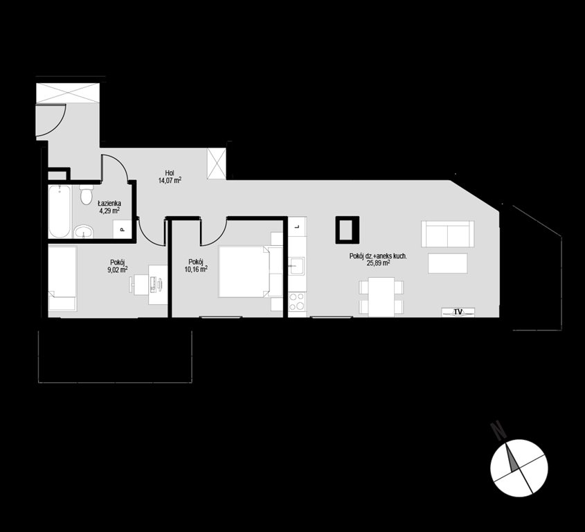 mieszkanie na sprzedaż 63m2 mieszkanie Kraków, Prądnik Czerwony, Łepkowskiego 11