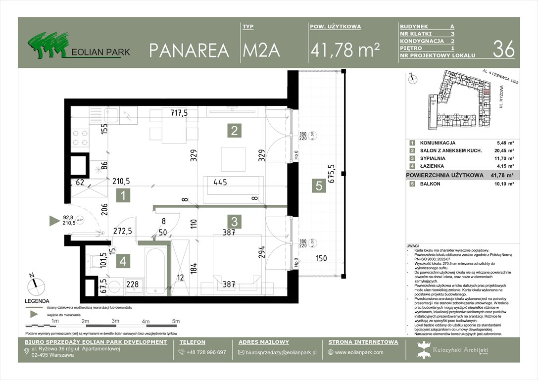 Nowe mieszkanie dwupokojowe PANAREA Warszawa, Ursus, Ryżowa  42m2 Foto 1