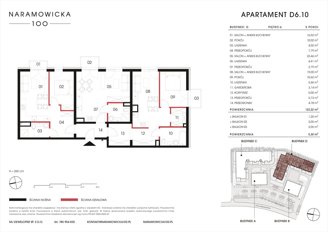 Nowe mieszkanie NARAMOWICKA 100 Poznań, Winogrady, Naramowicka 100  122m2 Foto 1