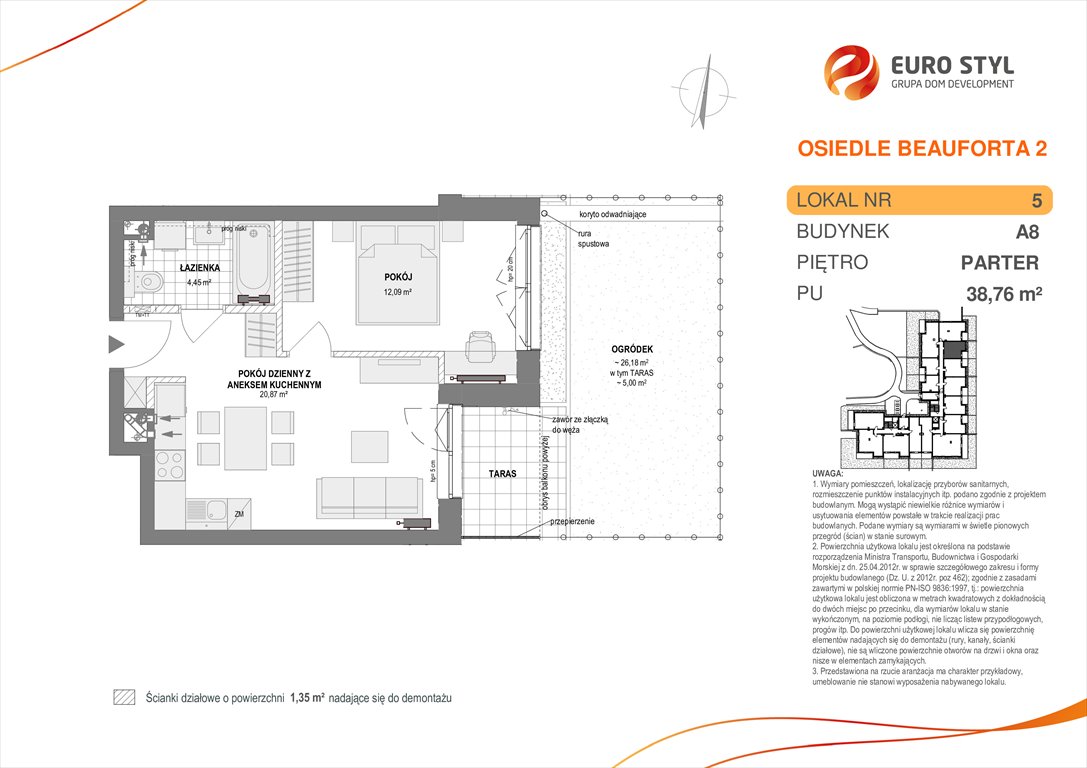 mieszkanie na sprzedaż 39m2 mieszkanie Pogórze, Pogórze, ul. Paderewskiego