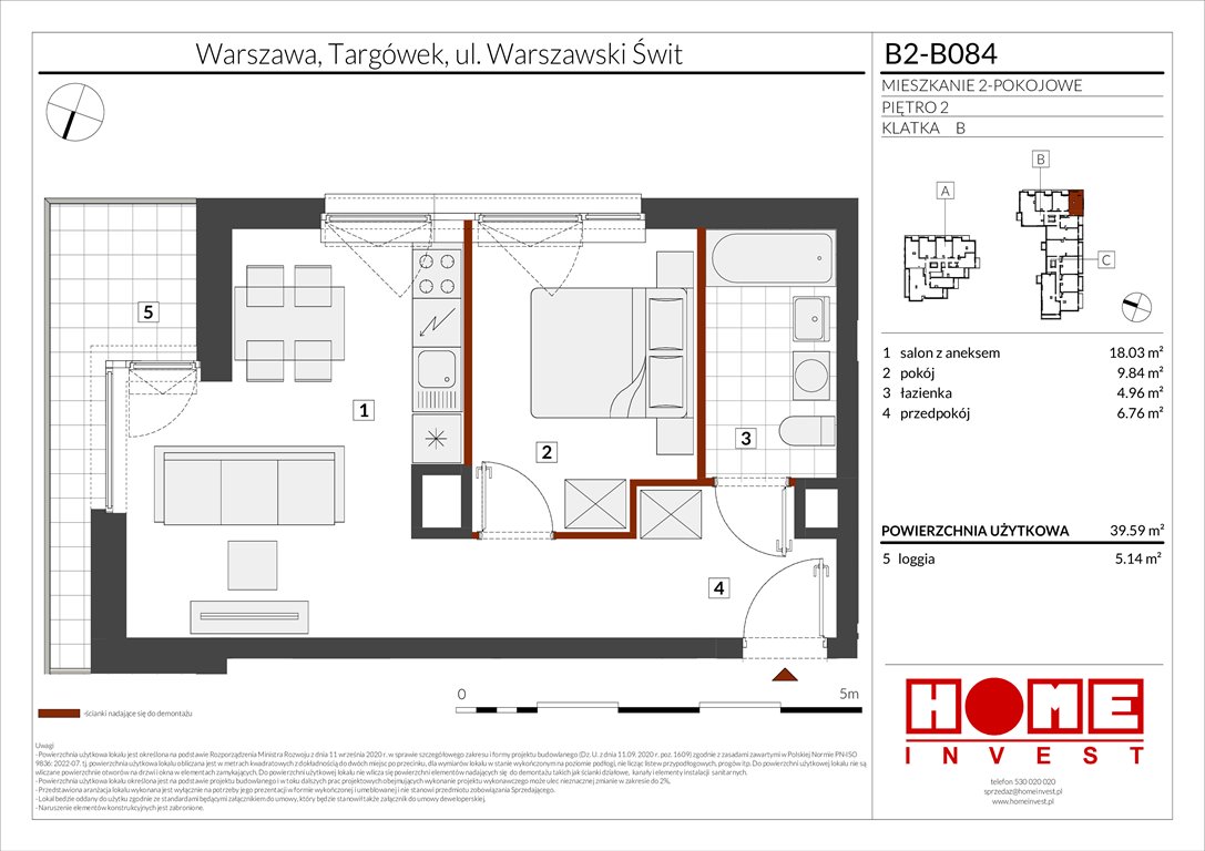 Nowe mieszkanie dwupokojowe Warszawski Świt Etap IX Warszawa, Targówek, ul. Warszawski Świt 12  40m2 Foto 1