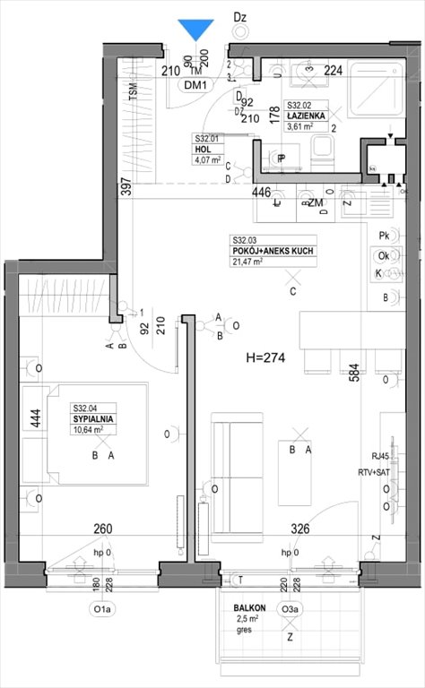 mieszkanie na sprzedaż 41m2 mieszkanie Ożarów Mazowiecki, Widok