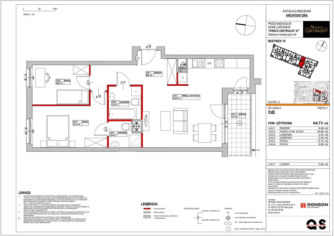 Nowe mieszkanie trzypokojowe URSUS CENTRALNY Warszawa, Ursus, ul. Gierdziejewskiego 23  65m2 Foto 1