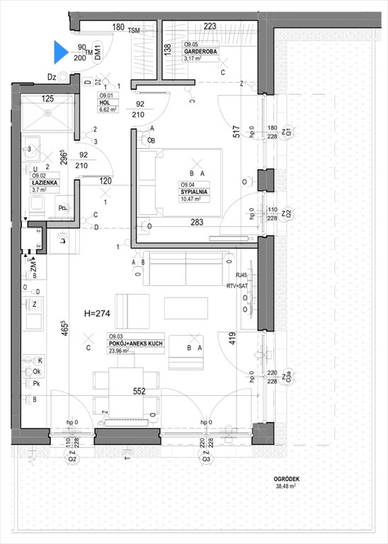 mieszkanie na sprzedaż 50m2 mieszkanie Ożarów Mazowiecki, Widok