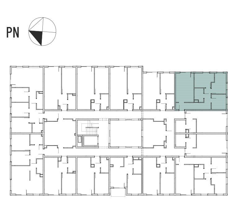 Nowe mieszkanie czteropokojowe  ATRIUM HOUSE Tyczyn, Laurowa 25  57m2 Foto 1