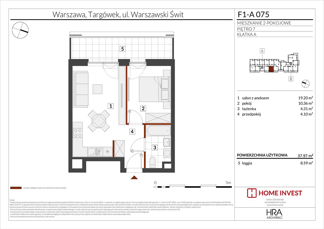 Nowe mieszkanie dwupokojowe Warszawski Świt Etap XIII Warszawa, ul. Warszawski Świt  38m2 Foto 1