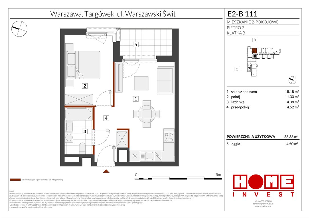 Nowe mieszkanie dwupokojowe Warszawski Świt Etap XI Warszawa, Targówek, ul. Warszawski Świt  38m2 Foto 1