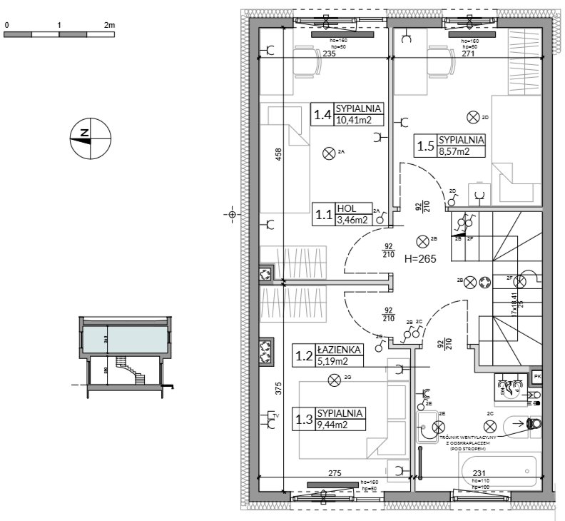 dom na sprzedaż 75m2 dom Łódź, Mały Skręt