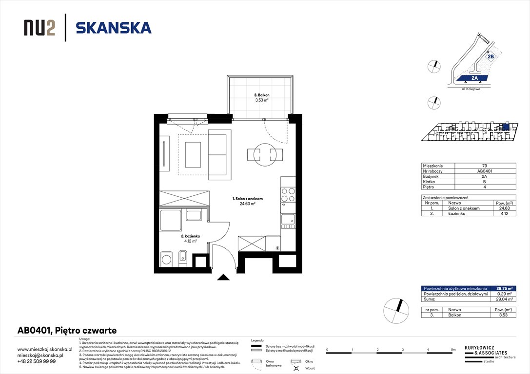 Nowa kawalerka NU Warszawa Wola – Pierwszy etap inwestycji Warszawa, Wola, Kolejowa  29m2 Foto 1