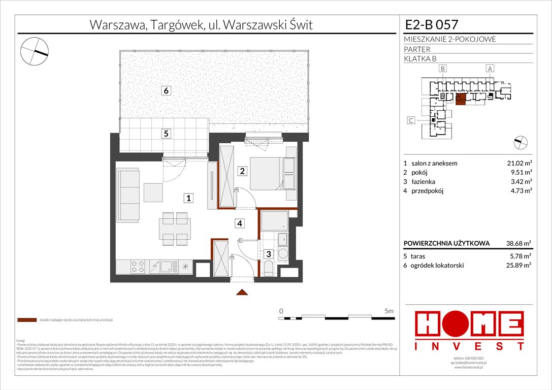 Nowe mieszkanie dwupokojowe Warszawski Świt Etap XI Warszawa, Targówek, ul. Warszawski Świt  39m2 Foto 1