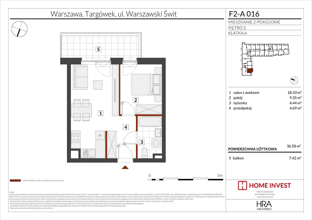 Nowe mieszkanie dwupokojowe Warszawski Świt Etap XIV Warszawa, ul. Warszawski Świt  37m2 Foto 1
