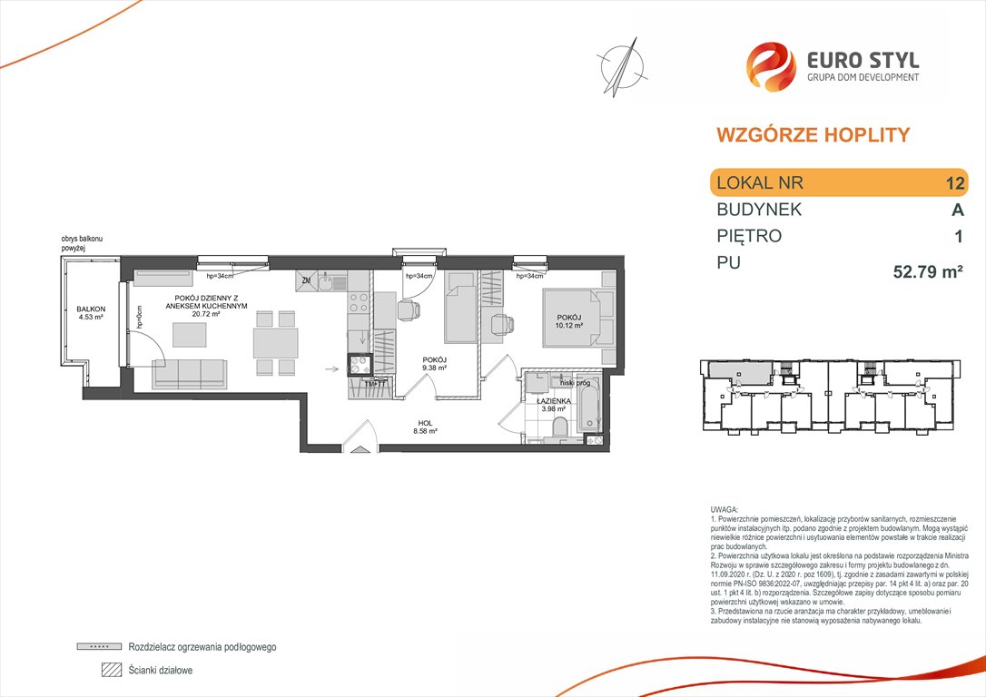 mieszkanie na sprzedaż 53m2 mieszkanie Gdańsk, Zabornia, Kartuska