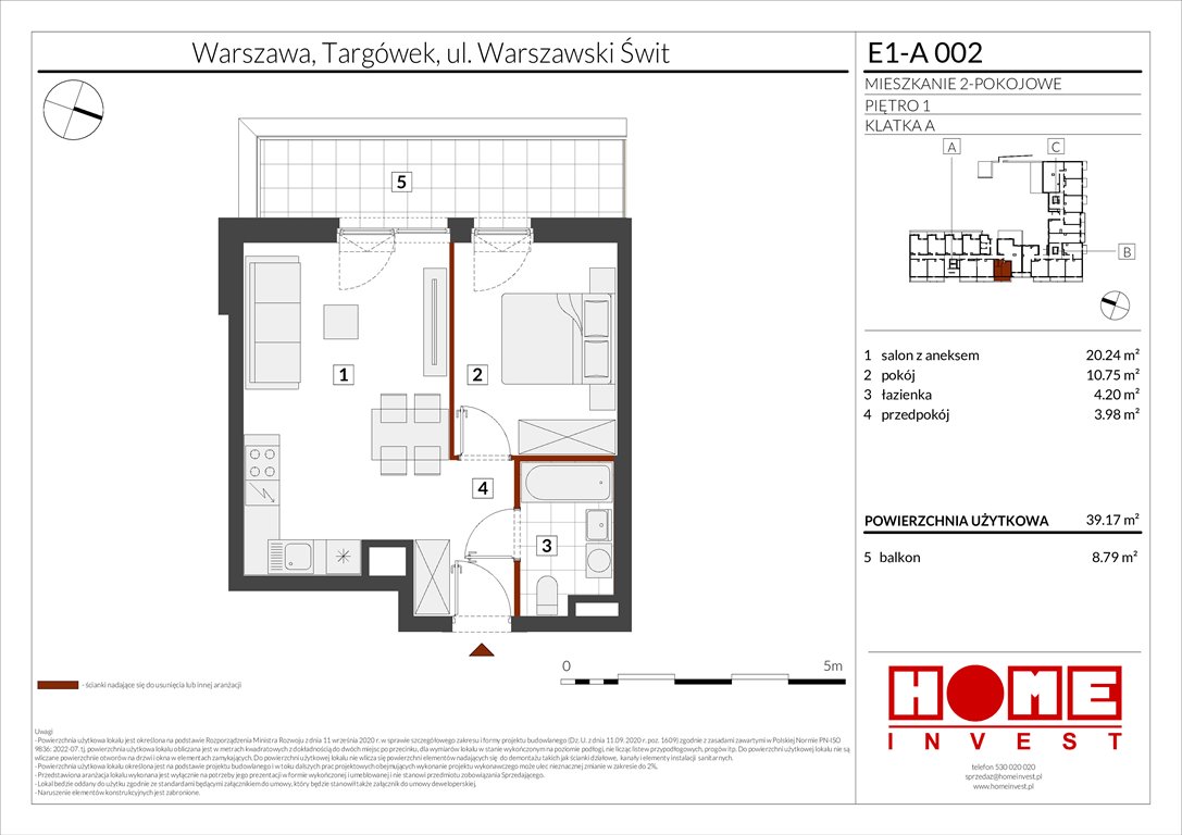 Nowe mieszkanie dwupokojowe Warszawski Świt Etap X Warszawa, Targówek, ul. Warszawski Świt  39m2 Foto 1