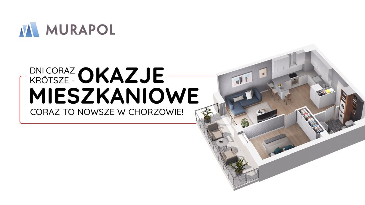 mieszkanie na sprzedaż 51m2 mieszkanie Chorzów, Chorzów Centrum, Odległa
