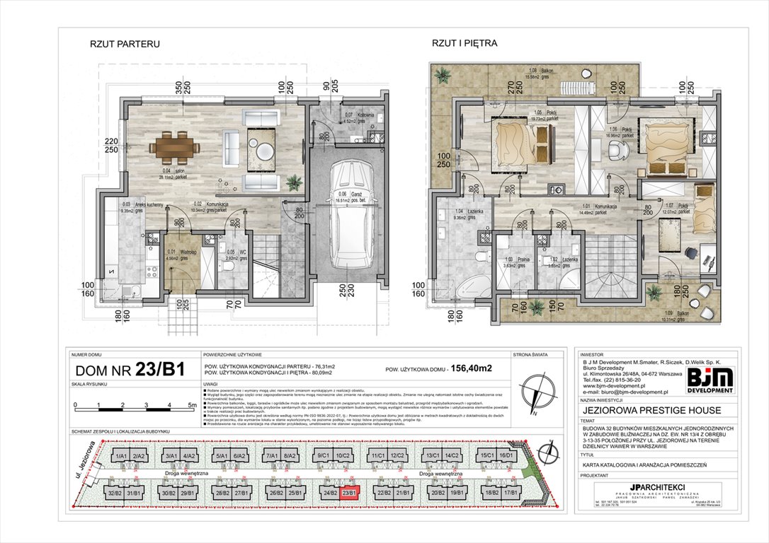 Nowe mieszkanie czteropokojowe  JEZIOROWA PRESTIGE HOUSE Warszawa, Wawer, Jeziorowa  156m2 Foto 1