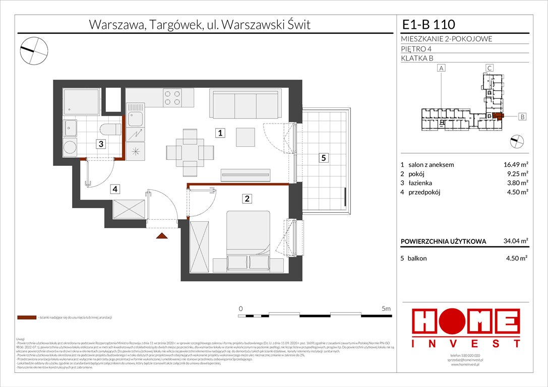 Nowe mieszkanie dwupokojowe Warszawski Świt Etap X Warszawa, Targówek, ul. Warszawski Świt  34m2 Foto 1